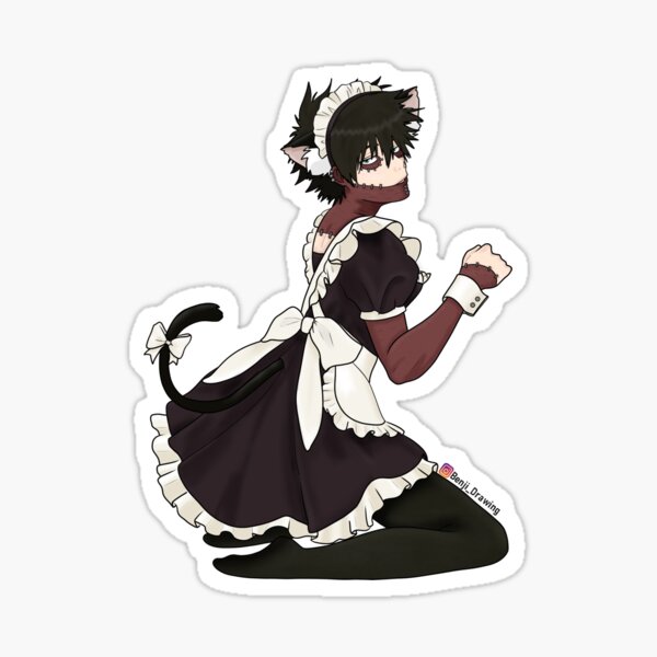 Maid Dabi Sticker