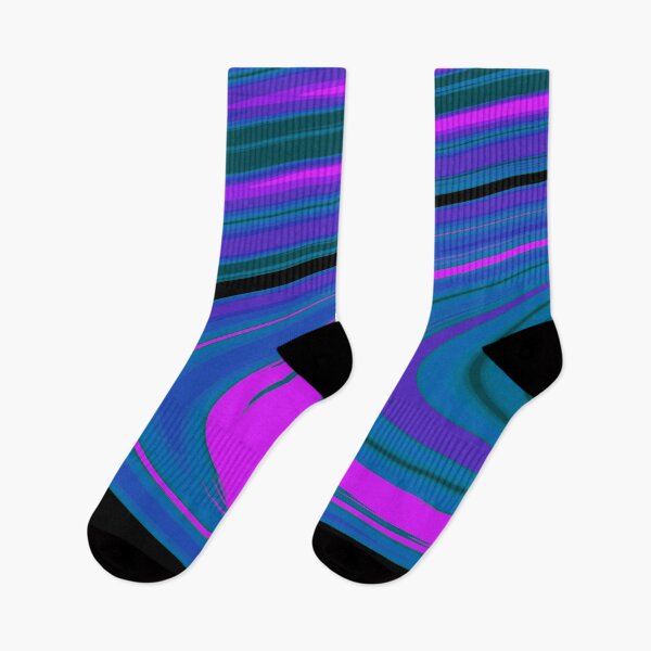 Artikelvorschau, Blaue und rosa Kurven entworfen und verkauft von KeksWorkroom.