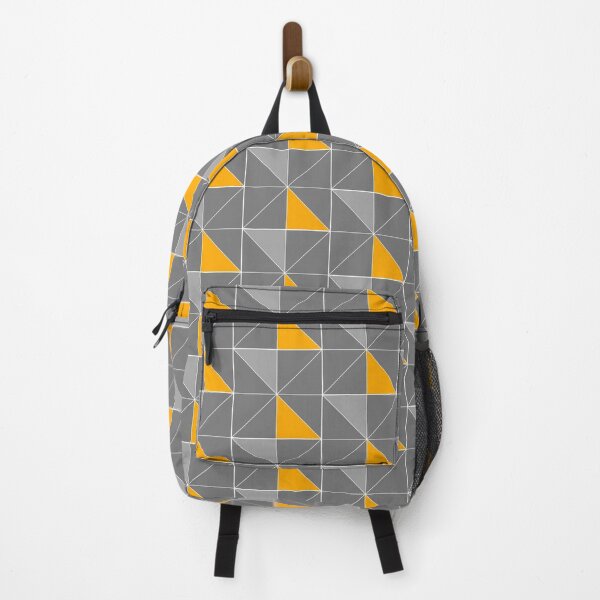 Item preview, Triangle pattern with mustard yellow designed and sold by Ninaeva.