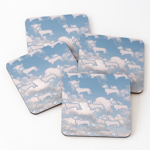 Item preview, Dachshund Clouds Pattern designed and sold by TheDachshund.