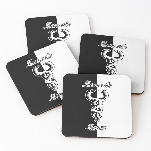 Item preview, Memento Moray - White over Black designed and sold by inumaru-hokashi.