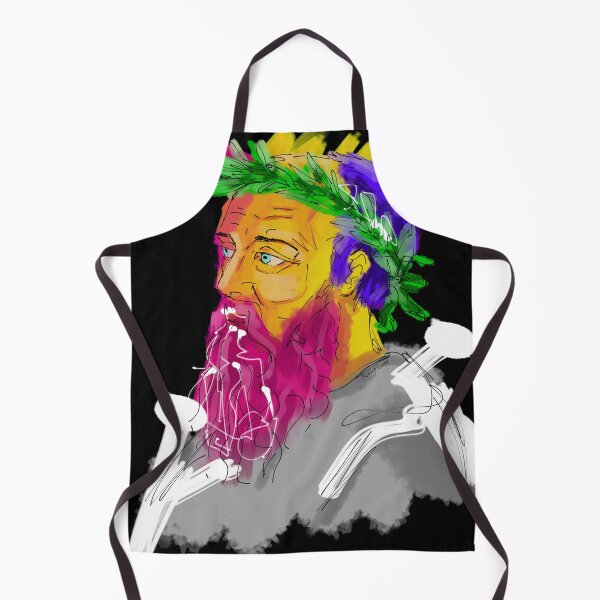 Item preview, Heraclitus of Ephesus with Black Background designed and sold by KennyLucky.