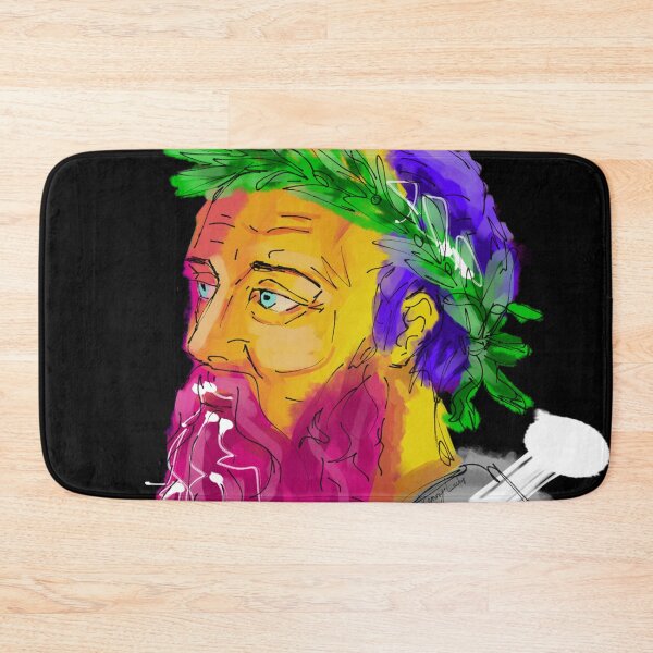 Item preview, Heraclitus of Ephesus with Black Background designed and sold by KennyLucky.