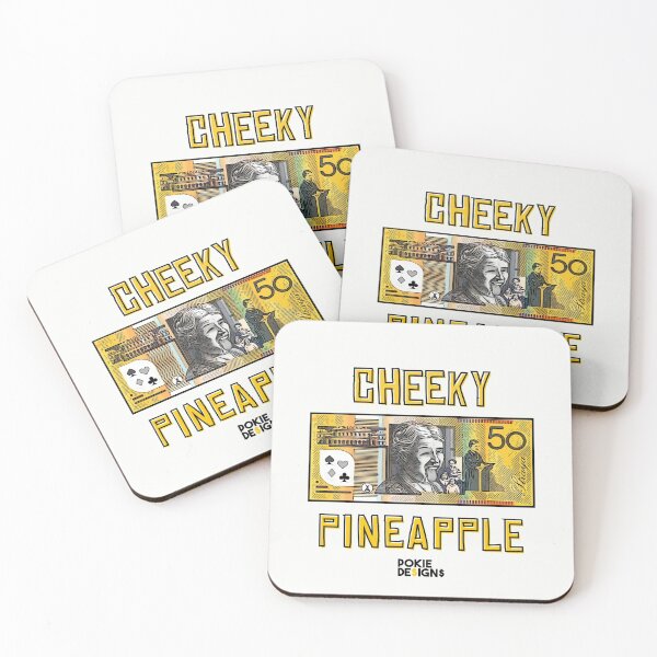 Item preview, THE CHEEKY PINEAPPLE Dark Design - Pokie Designs designed and sold by pokiedesigns.