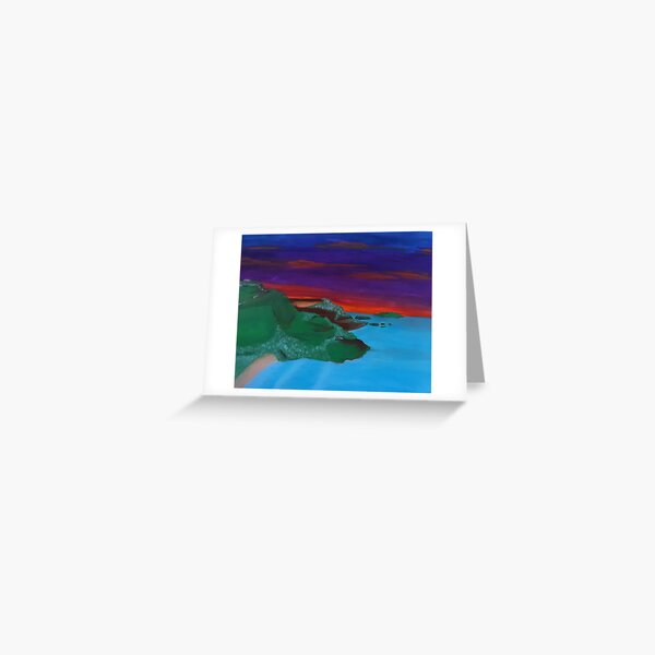 The Island Greeting Card