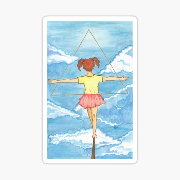 The Fool, Astral Reflections Tarot Sticker