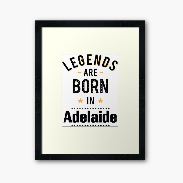 Item preview, Legends Are Born In Adelaide designed and sold by ProjectX23.