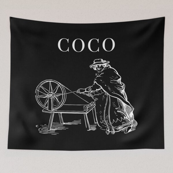 Item preview, Coco Drawing Medieval Machine T-ShirtMedieval Man on a Weaving Machine  designed and sold by GongLake.