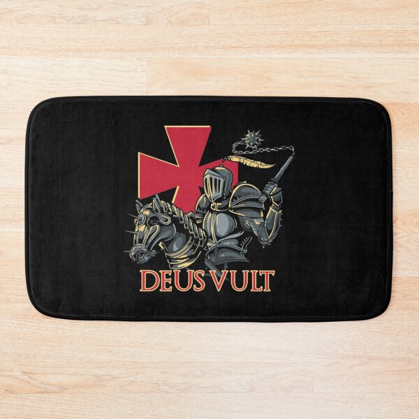 Item preview, Deus Vult T-ShirtKnights Templar Cross Deus Vult Medieval Holy Warrior Crusader designed and sold by GongLake.
