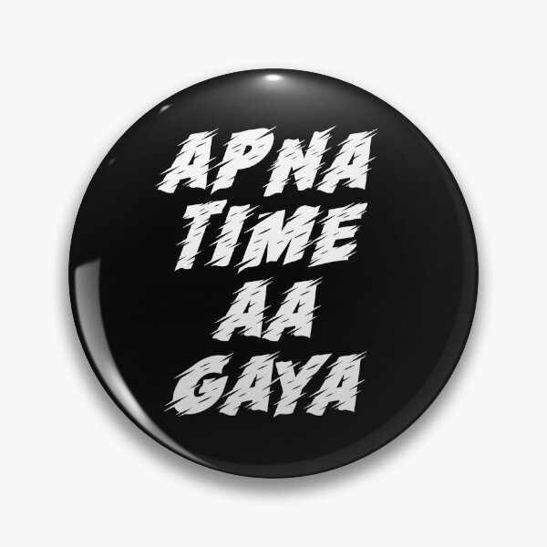 Item preview, apna time aa gaya designed and sold by basitcv.