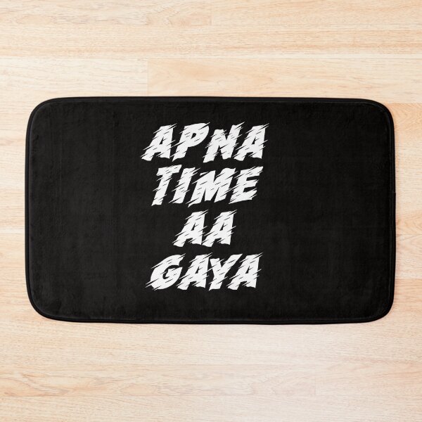 Item preview, apna time aa gaya designed and sold by basitcv.