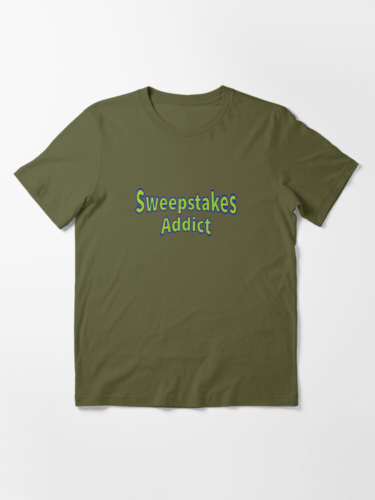 Sweepstakes Addict Essential T-Shirt for Sale by wildjellybeans