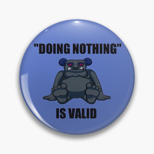 Item preview, Doing Nothing is Valid designed and sold by artbychojay.