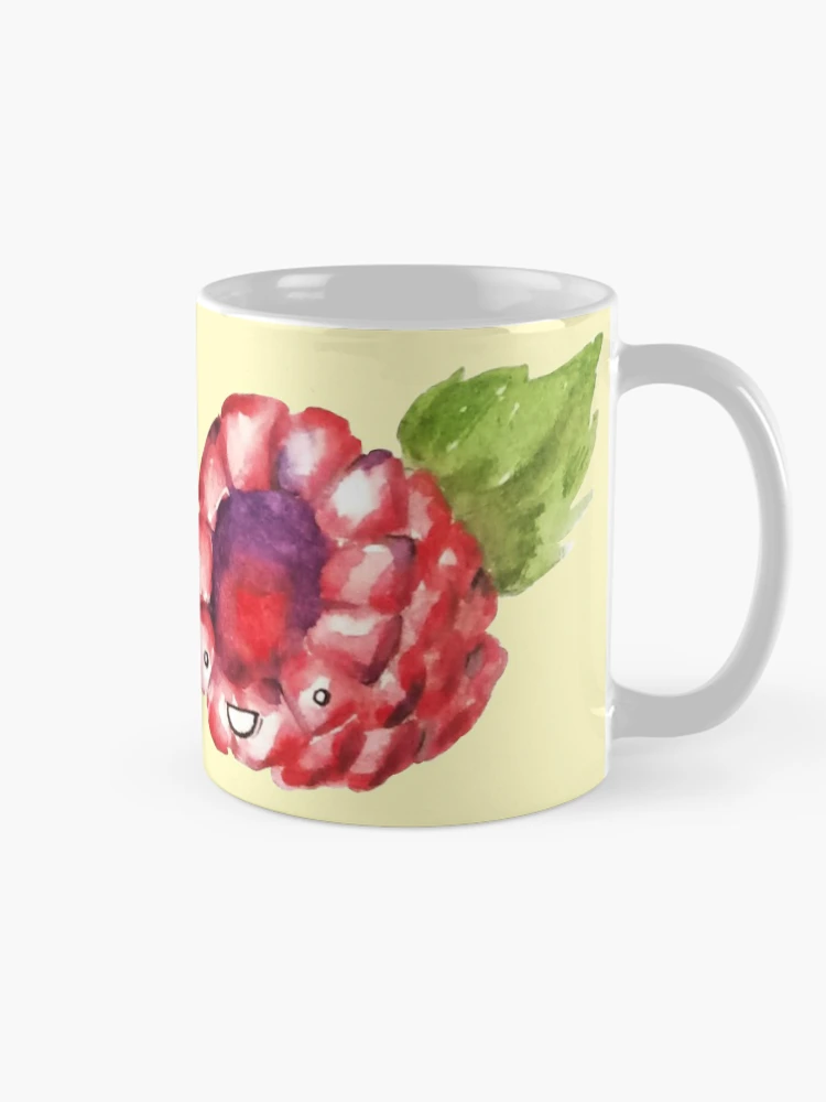 Thumbnail 3 of 6, Coffee Mug, Happy Raspberry designed and sold by Squeak Studio.