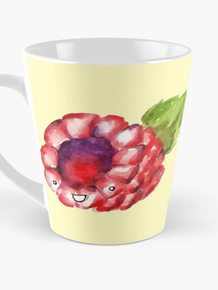 Thumbnail 3 of 4, Coffee Mug, Happy Raspberry designed and sold by Squeak Studio.
