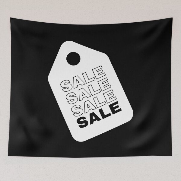 Item preview, Sale Sale Sale Sale Tag White designed and sold by meicha.