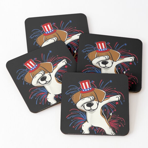 Artikelvorschau, Tupfen Beagle Patriotic 4. Juli T-Shirt Patriotic entworfen und verkauft von BrockSly.