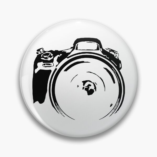 Item preview, Camera DSLR Ultra Wide-Angle Lens Photographer Stencil designed and sold by LucentJourneys.