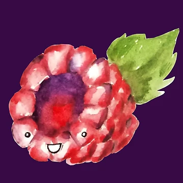 Artwork thumbnail, Happy Raspberry by Squeak Studio