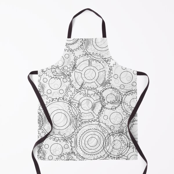 Item preview, Mechanical Gears Pattern designed and sold by KammilDesigns.