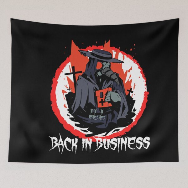 Item preview, Gift T-ShirtBack in Business Medieval Plague Doctor Occult Tarot designed and sold by GongLake.