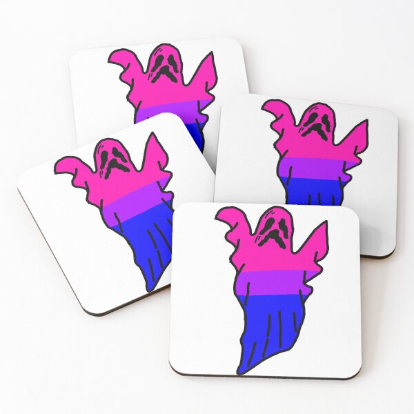 Item preview, Bisexual pride ghost  designed and sold by ArtBySandmage.
