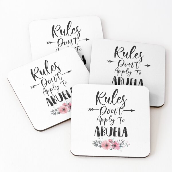 Item preview, Rules Don't Apply to Abuela Birthday Gift Mothers Day Present designed and sold by FanaticTee.