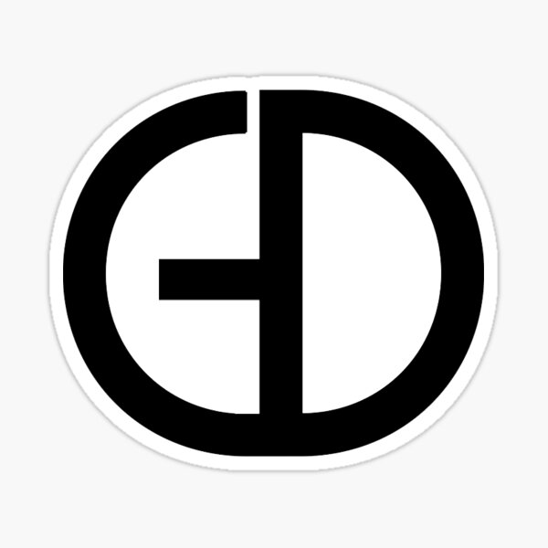 GD Logo Sticker