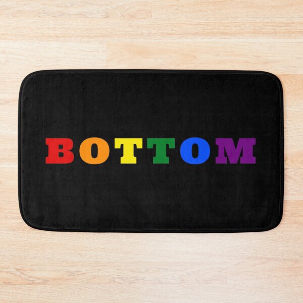 Item preview, Bottom in fun, rainbow pride letters designed and sold by fabulouslygay.