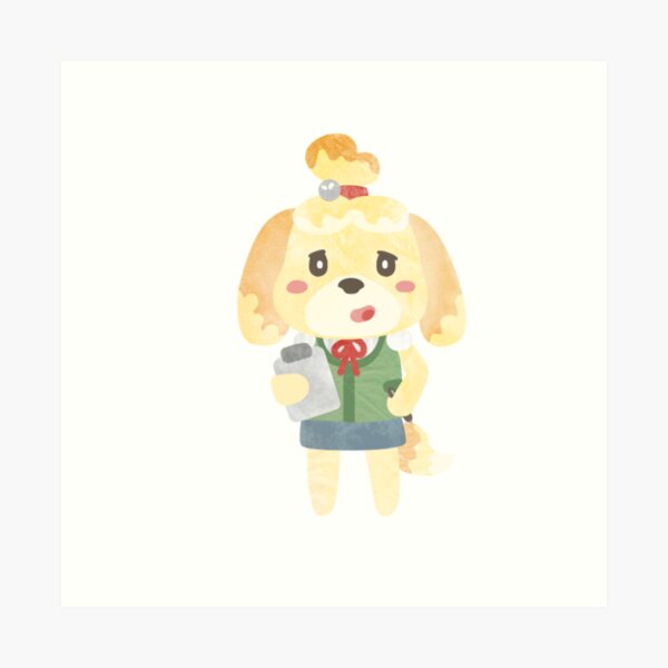 Download "Animal Crossing - Isabelle" Art Print by shebandit ...