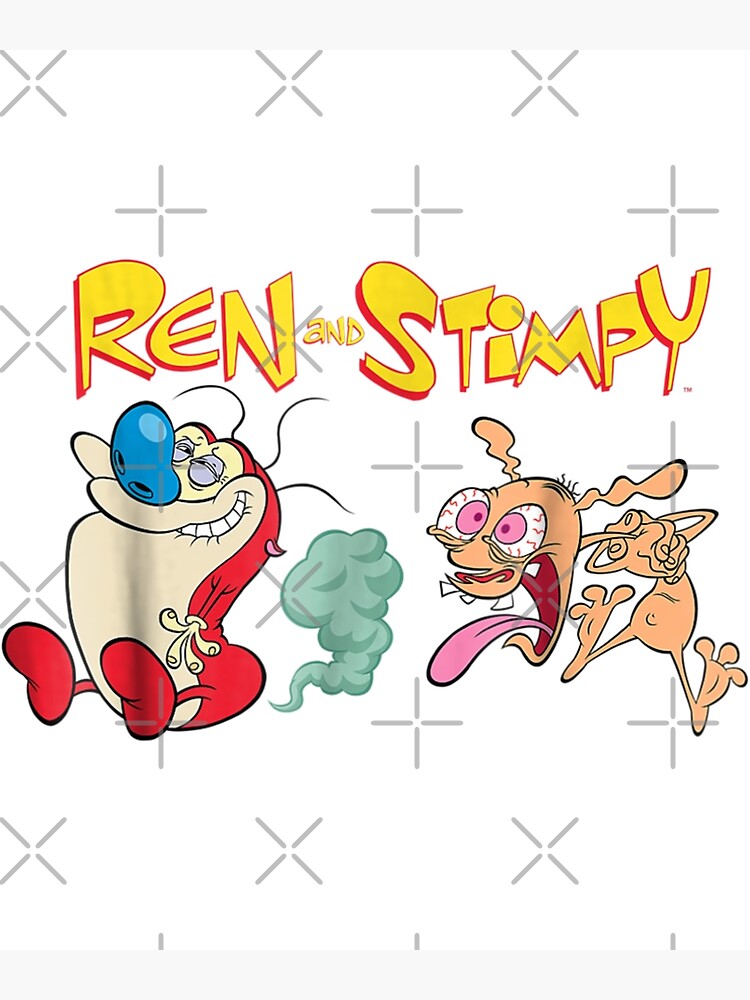 "Nickelodeon Ren And Stimpy Fart Humorous " Poster by CtiborNistor