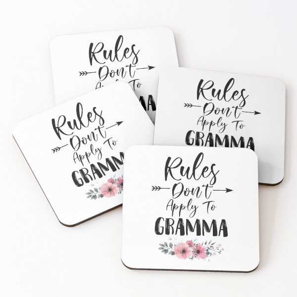 Item preview, Rules Don't Apply to Gramma Birthday Gift Mothers Day Present designed and sold by FanaticTee.