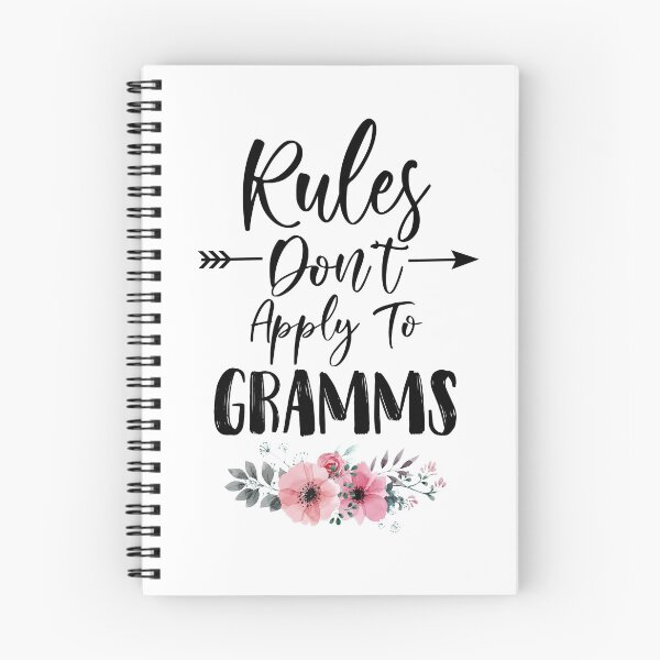 Item preview, Rules Don't Apply to Gramms Birthday Gift Mothers Day Present designed and sold by FanaticTee.