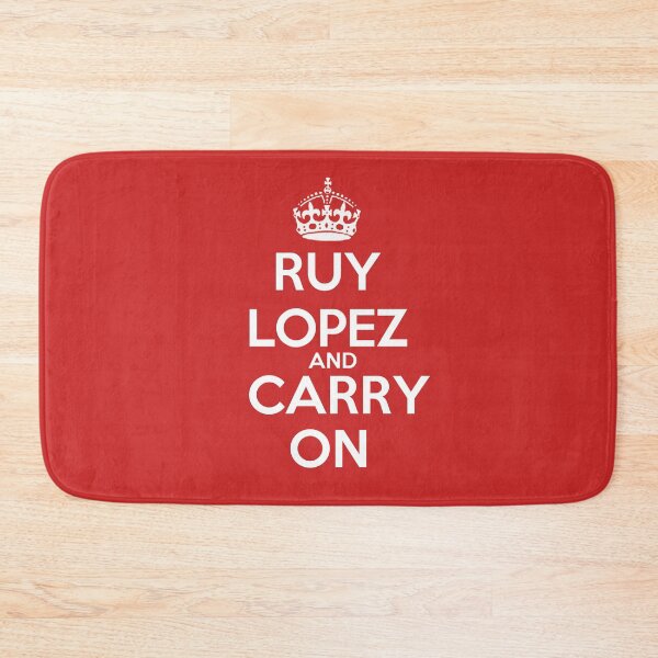 Item preview, Ruy Lopez and Carry On - Chess opening T-Shirt designed and sold by edygun.