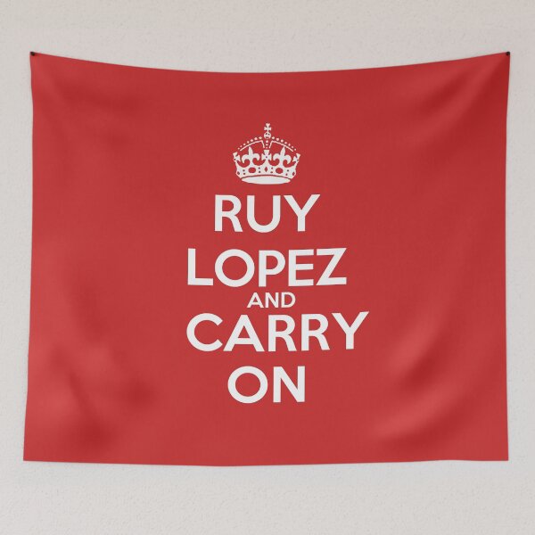 Item preview, Ruy Lopez and Carry On - Chess opening T-Shirt designed and sold by edygun.