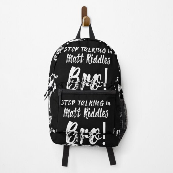 Item preview, Stop Talking in Riddles Bro Collection designed and sold by Outrageous24.