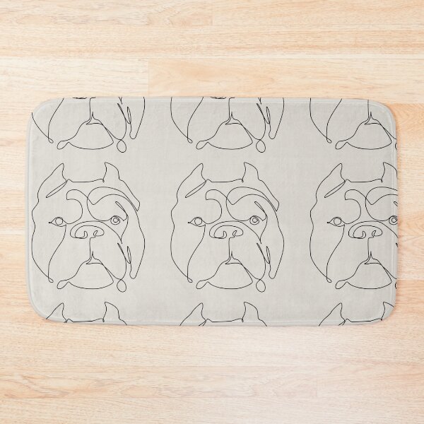 Item preview, One Line Pit bull designed and sold by Huebucket.