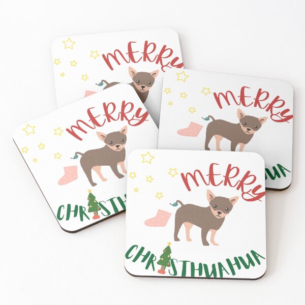 Item preview, Merry Christhuahua / Christmas chihuahua  designed and sold by SpicyCherrys.