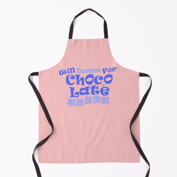 Item preview, Will Dance for Chocolate Chinese character 舞 blue designed and sold by Kudos5678.