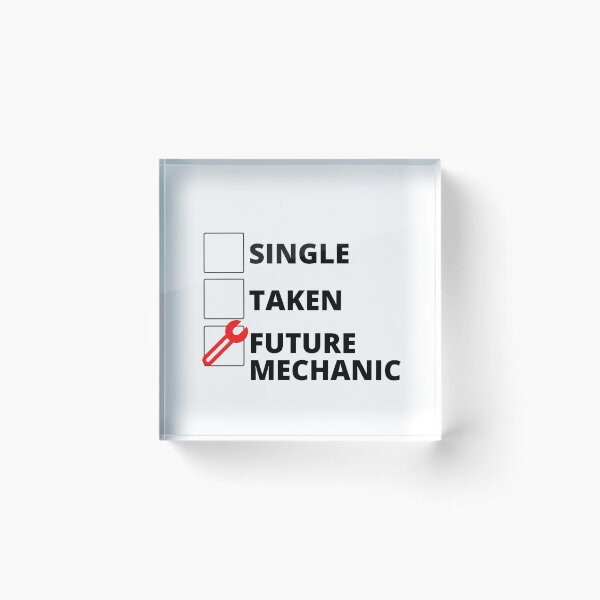Item preview, Single Taken Future Mechanic designed and sold by stelsanc.