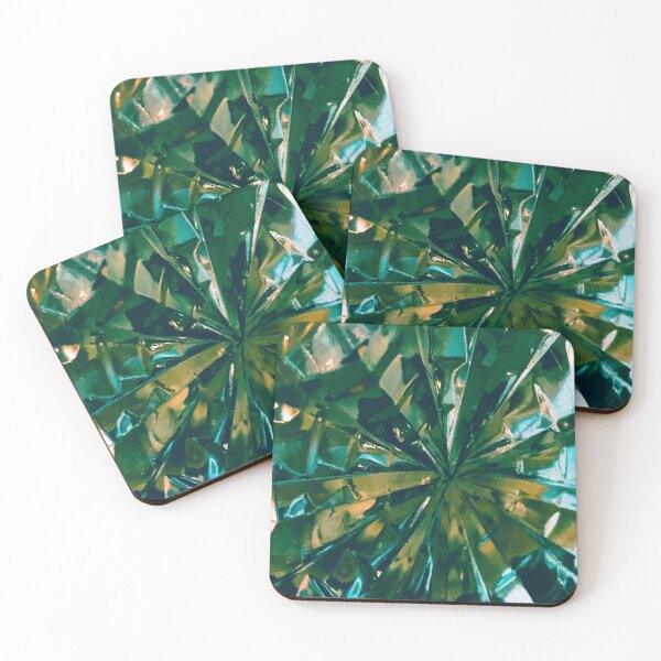 Item preview, Green Crystal Glass Pattern designed and sold by wildjellybeans.
