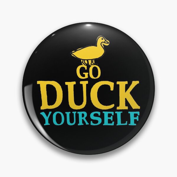 Artikelvorschau, Swear Birds: Go Duck Yourself entworfen und verkauft von claudiatoman.