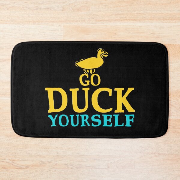 Item preview, Swear Birds: Go Duck Yourself designed and sold by claudiatoman.