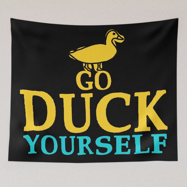 Item preview, Swear Birds: Go Duck Yourself designed and sold by claudiatoman.