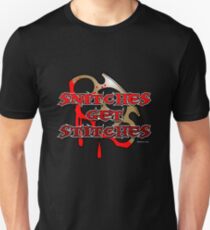 Camiseta unisex Los soplones obtienen suturas