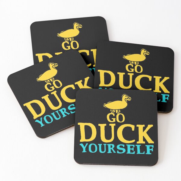 Item preview, Swear Birds: Go Duck Yourself designed and sold by claudiatoman.