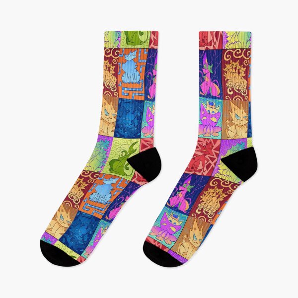 Item preview,  Cubist Cats 2 designed and sold by CultivatedRose.