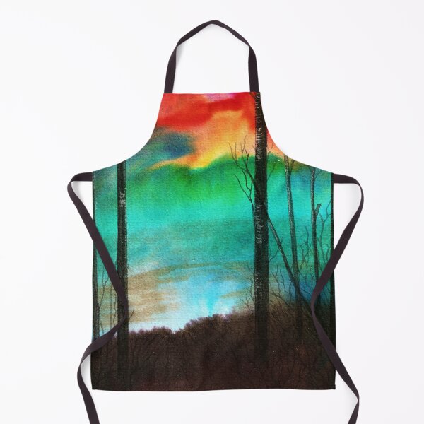 Item preview, Serene sunset scene by the lake designed and sold by LucienRuby.
