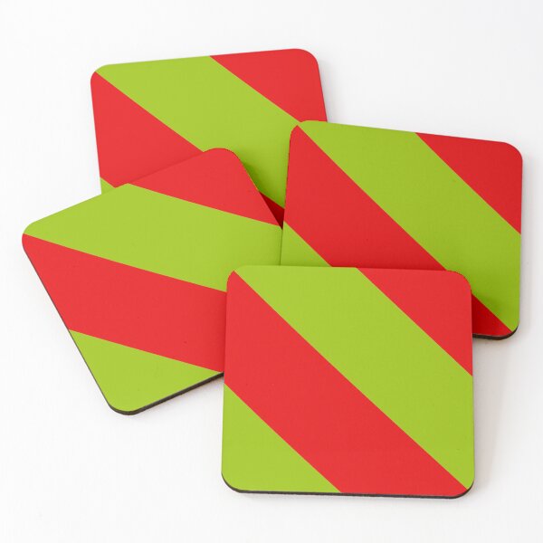 Item preview, Xmas lines red green designed and sold by GingerBest.