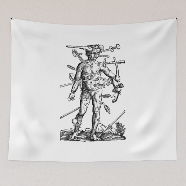 Item preview, Medieval Age T-Shirt†† Vintage Medieval Woodcut Style Illustration designed and sold by GongLake.
